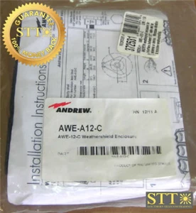AWE-A12-C ANDREW WEATHERSHIELD ENCLOSURE 1/2 IN CABLE NEW - Picture 1 of 3