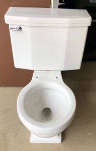 Vintage American  Standard Mid Century White Porcelain Toilet 1960’s Rare - Picture 1 of 15