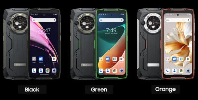 Blackview BV9300 Pro Smartphone Rear Screen 100LM Flashlight 64MP Dual SIM IP68