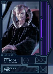 [DIGITAL] Topps Star Wars - Saesee Tiin - Base 23 S1 Tier 7 Purple 1st Ed Day 1 - Picture 1 of 1