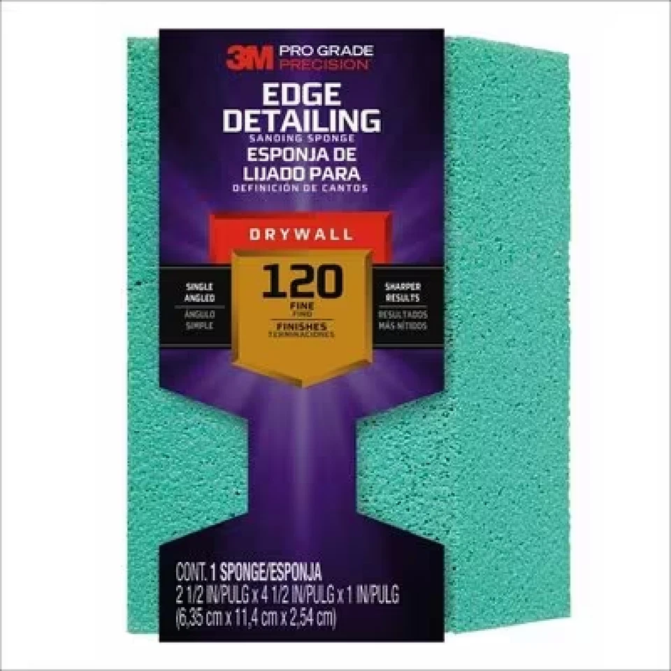 3M Sandblaster Large Drywall Sanding Sponge Fine Grit