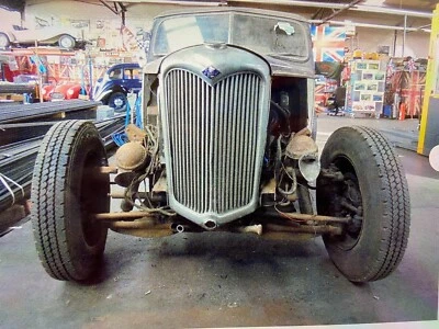 1955 er Riley RME_Deutsche Papiere_ fast komplett_ Motor dreht_hotrod - Bild 1 von 4