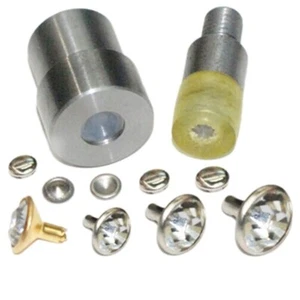 5~8mm Crystal Rhinestone Rivets Dies Snap Tools for Manual Punching Machine - Picture 1 of 10