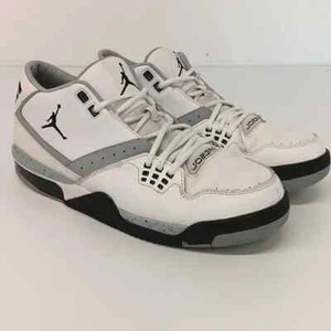 Jordan Men's Flight 23 Cement 'White Black' Sneakers- US13 - Picture 1 of 14