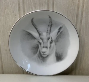 Vintage Mountain Goat Miniature Plate - Picture 1 of 6