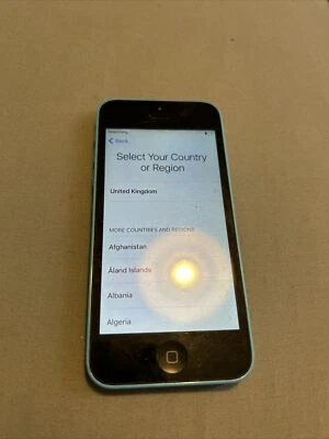 Apple iPhone 5c - Blue (unsure Of Network) - Image 1 of 4