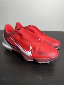 NEW Nike Force Zoom Trout 8 CZ5915-61  Pro Red Metal Baseball Cleats Men's Sz 13 - Picture 1 of 5