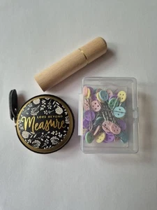 Ein schönes Geschenk für Nähen Nähnadeln Nadeln Maßband Nadelbehälter - Bild 1 von 9