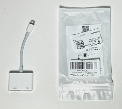 Apple Lightning to HDMI Digital AV Adapter - New - Apple Certified - Image 1 of 4