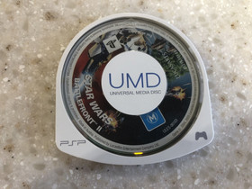 STAR WARS BATTLEFRONT II TWO 2 GAME DISC ONLY UMD SONY PSP SYSTEM NES HQ
