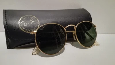 VINTAGE B&L RAY BAN ROUND USA GOLD USA 49 mm. JOHN LENNON - Bild 1 von 4
