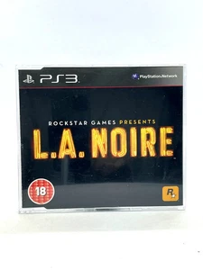 LA Noire PROMO PRESS PS3 PAL ENGLISH TESTED & AUTHENTIC Complete REGION FREE - Picture 1 of 2