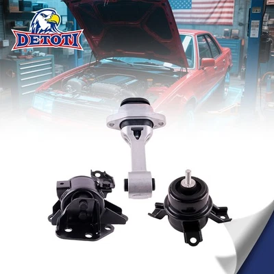 Engine Motor & Trans Mount Set 3PCS 2010-2013 for Kia Soul 1.6L 2.0L - Image 1 of 4