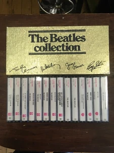 BEATLES COLLECTION-AUSSIE ONLY GOLD BOX EDITION-ORIGINAL CASSETTE TAPE EX/EX- - Picture 1 of 11