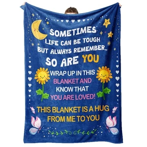 Get Well Blanket Gifts for Women Men, Inspirational Gifts for Her Him, Feel B... - Foto 1 di 7