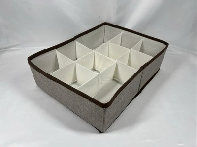 衣柜收纳可调节可折叠内衣、袜子等14x10.5x4 — 第 1/4 张图片