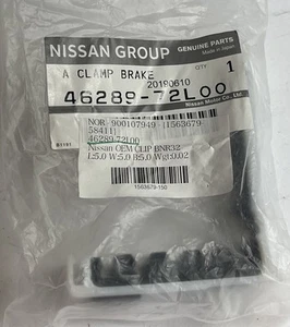 Nissan 46289-72L00 Brake Pipe Clamp R32 R33 R34 GTR Skyline S13 RB26DETT OEM - Picture 1 of 8