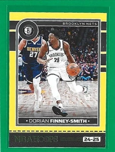 2024-25 Hoops Basketball Yellow Flood Dorian Finney-Smith #204 Brooklyn Nets - Bild 1 von 2