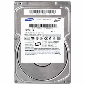 HARD DISK HDD DISCO IDE PATA EIDE 3,5" 40GB SAMSUNG SP0411N COMPUTER DESKTOP PC - Foto 1 di 1