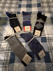 NUEVO Lote 5 Calcetines Para Hombre CLARKS Mezcla Algodón 10-13 - Imagen 1 de 1