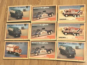 LOTE 9 KITS TATRA MERCEDES RENAULT MONTI SYSTEM KOVOZVODY SEMILY EMBALAJE ORIGINAL  - Imagen 1 de 7