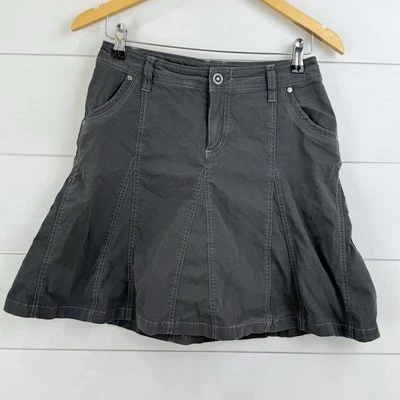 Falda de Senderismo Kuhl Splash Gris UPF 50+ Línea A Mujeres 2 Exterior Pátina Tinte Senderismo Foto 1 de 4