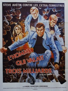 "L'HOMME QUI VALAIT TROIS MILLIARDS" Affiche 1983 (Lee MAJORS) 120x160cm - Picture 1 of 1