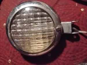 1940 1950 VINTAGE US PIONEER MODEL 400 BACKUP LIGHT GLASS LENS FORD CHEVY GM 13 - Picture 1 of 2
