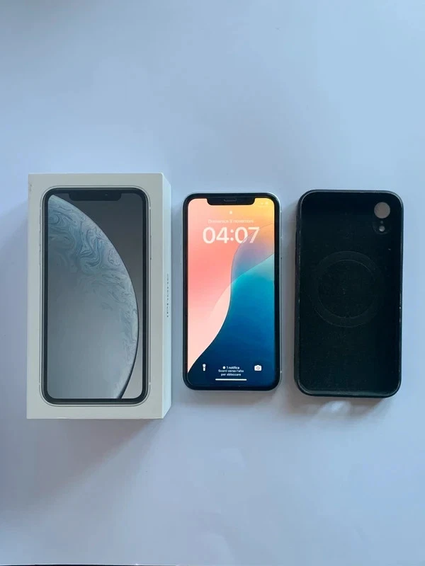 Apple iPhone XR 256GB Bianco – Smartphone Originale, Sbloccato, Funzionante - Immagine 1 di 4