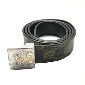 Cinturón Damier Stulle M6945 LOUIS VUITTON - Imagen 1 de 10