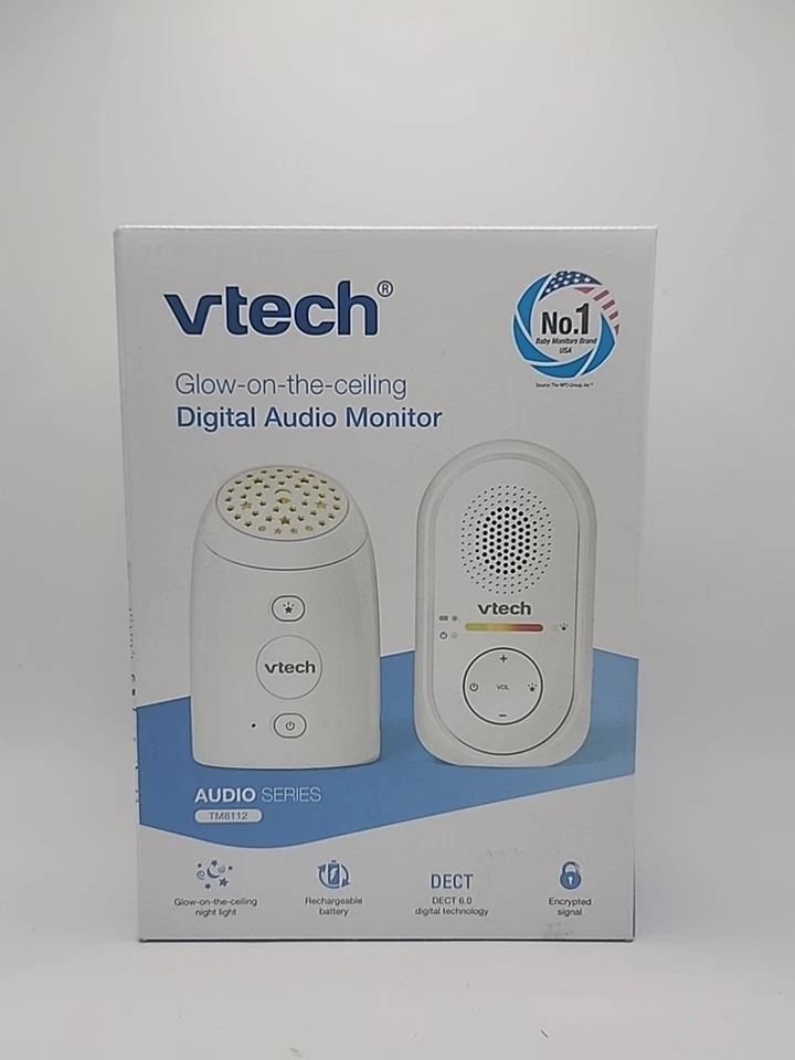 VTech Digital Audio Baby Monitor | Night Light TM8112 | Factory