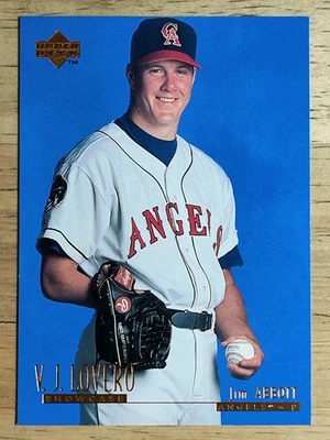 Upper Deck V.J. 1996 Vitrina Lovero #VJ1 Jim Abbott Foto 1 de 2