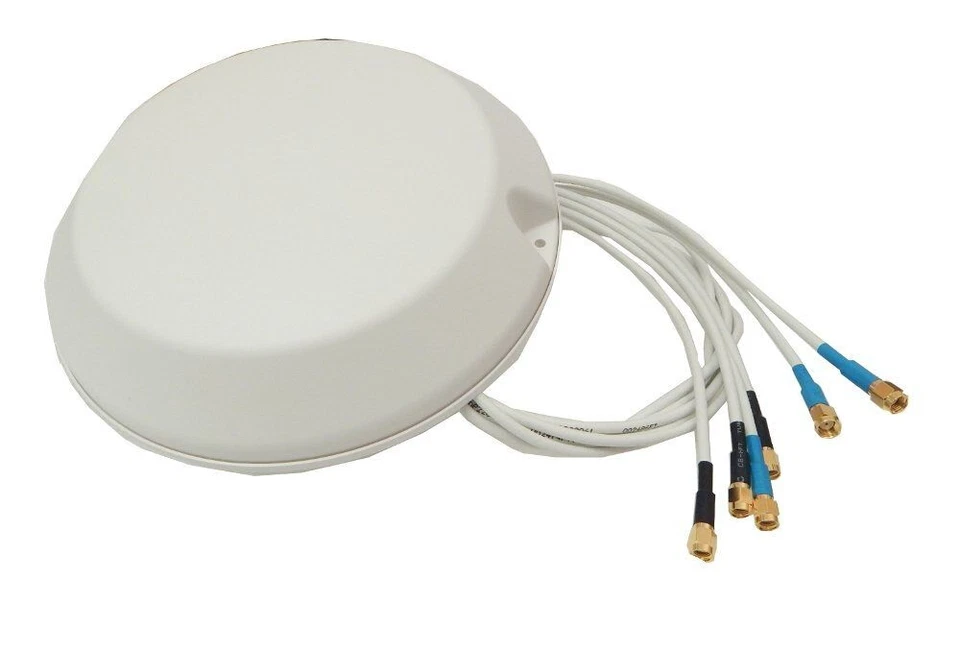 HP J9659A Indoor Omnidirectional Dual Band 2.5/6dBi MIMO 6 Element Antenna - Image 1 of 1