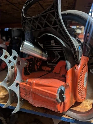 CHAINSAW PERFORMANCE PARTS Straight Pipe Makita Dolmar Muffler PS-6400 7300 7900 DCS6400 Chainsaw Exhaust