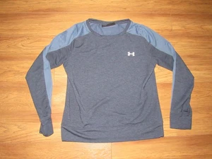 Under Armour Loose Fit Langarmshirt Herren mittelblau - Bild 1 von 5