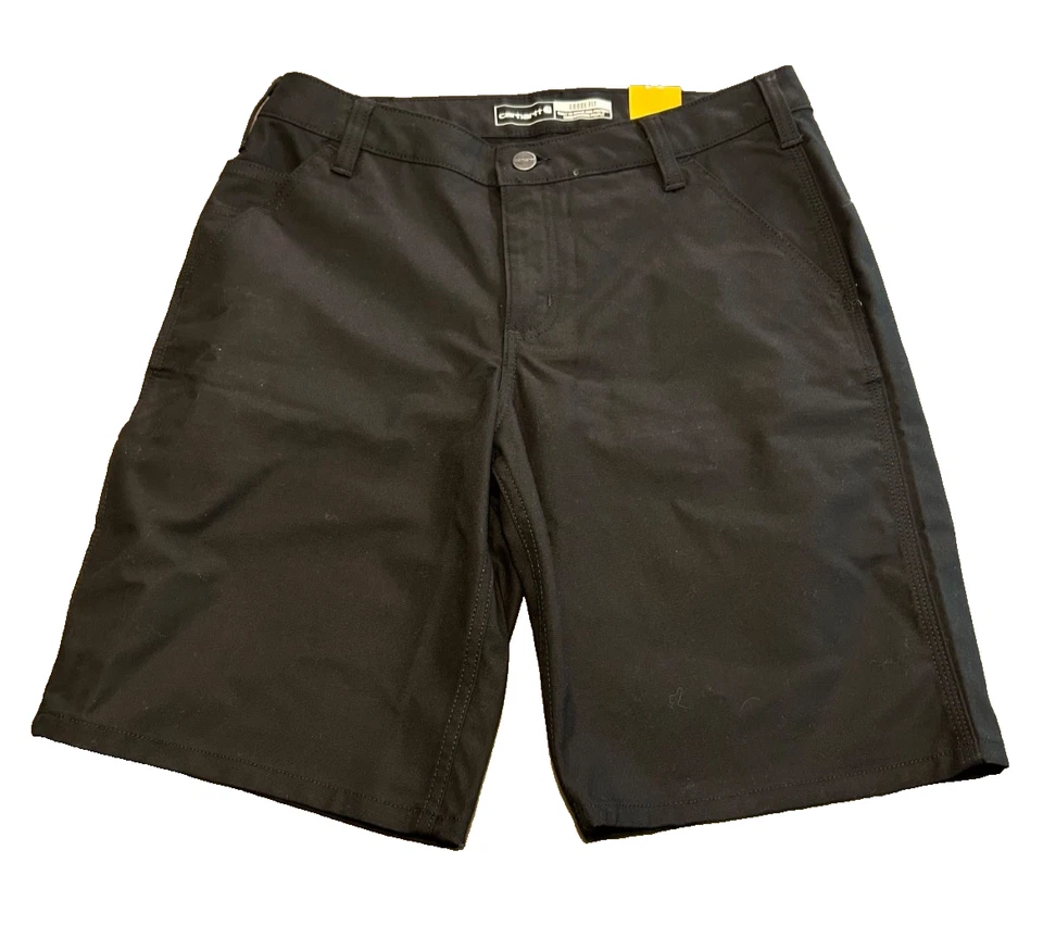 Carhartt Shorts Women's Size 18 Canvas Work Rugged Fle” Loose Fit BS3111-W