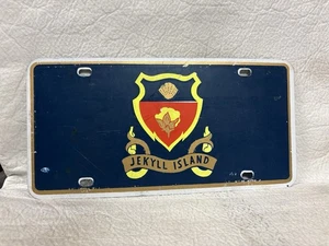 Jekyll Island Booster License Plate - Picture 1 of 2