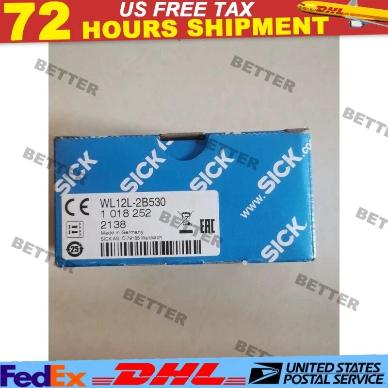 NEW SICK WL12L-2B530A01 Photoelectric sensor WL12L2B530A01 - Image 1 of 1