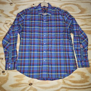 Robert Graham Multicolor Plaid 'X Collection' Button Down Shirt Tailored Fit 2XL - Picture 1 of 13