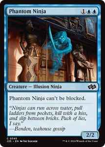 Phantom Ninja #345 | Near Mint | Foundations Jumpstart Magic MTG - Picture 1 of 1