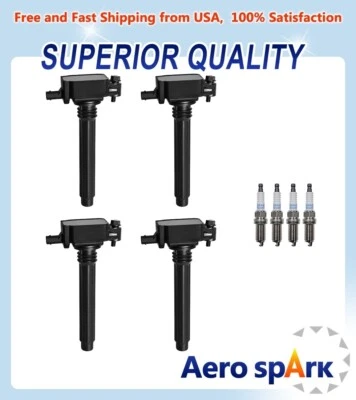 Bobina de encendido y bujía Denso Platinum para Dodge Dart 2013-2016 2,0 L UF648 Foto 1 de 3