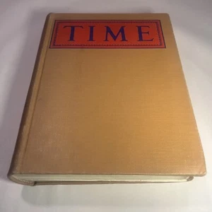 Time Magazine Bound Hardcover Book Vol 47 Year 1946 January February March - Picture 1 of 20