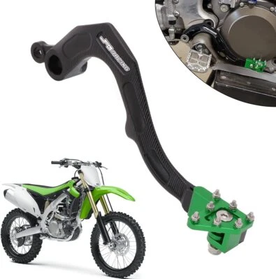 Palanca de pie de pedal de freno trasero para motocicleta KX250F 2006-2018 KX250 2019-2020 Foto 1 de 4