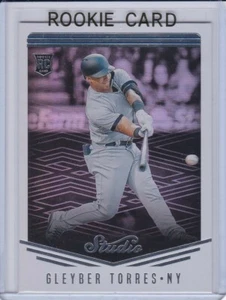 Tarjeta de novato Gleyber Torrres Studio Baseball 2018 RC New York Yankees - Imagen 1 de 2