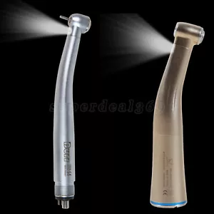 Dental LED E-Generator High Speed/Low Speed Glasfaser Gegenwinkel Handstück - Bild 1 von 17