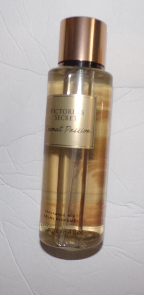 VICTORIA SECRET COCONUT PASSION vanilla coconut mist 8.4 bow tie bag wrap 999c - Image 1 of 1