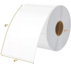 4" x 6" Direct Thermal Shipping Labels with 500 Labels/Roll Zebra Rollo Printers - Picture 1 of 2