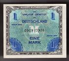 Germany - WWII Allied Military Currency, 1 Mark, 1944, Pic# 192b AU++++ (NICE)
