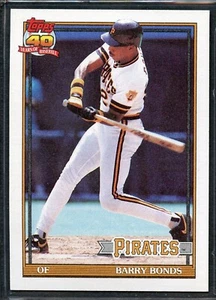 1991 Topps Baseball - #570 - Barry Bonds - Pittsburgh Pirates - Picture 1 of 1