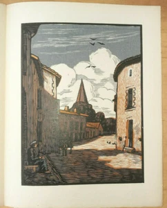 VIENNE 86 BOIS EN COULEURS DE JEHAN BERJONNEAU PERSAC 1932 - Picture 1 of 1